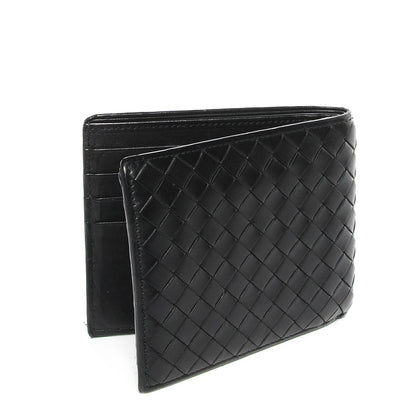 Bottega Veneta Intrecciato VN Mens Bi-Fold Wallet Nero Black 3 of 8