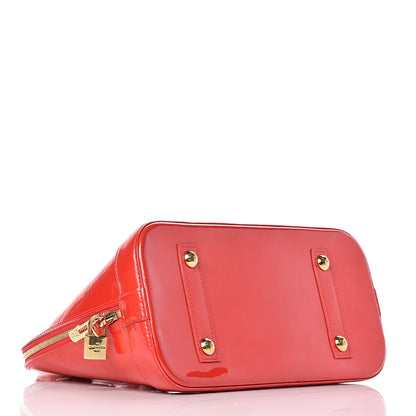 Louis Vuitton Vernis Alma PM Grenadine 4 of 9