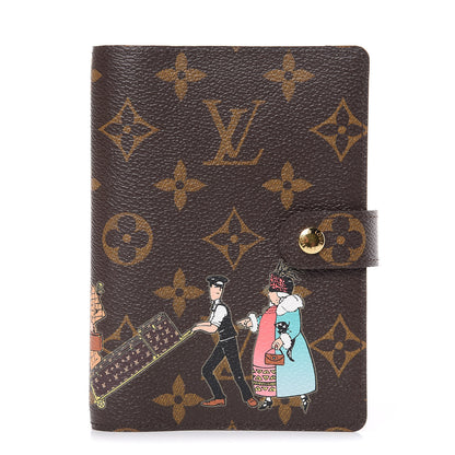 Louis Vuitton Monogram Illustre Small Ring Agenda Rose 1 of 7
