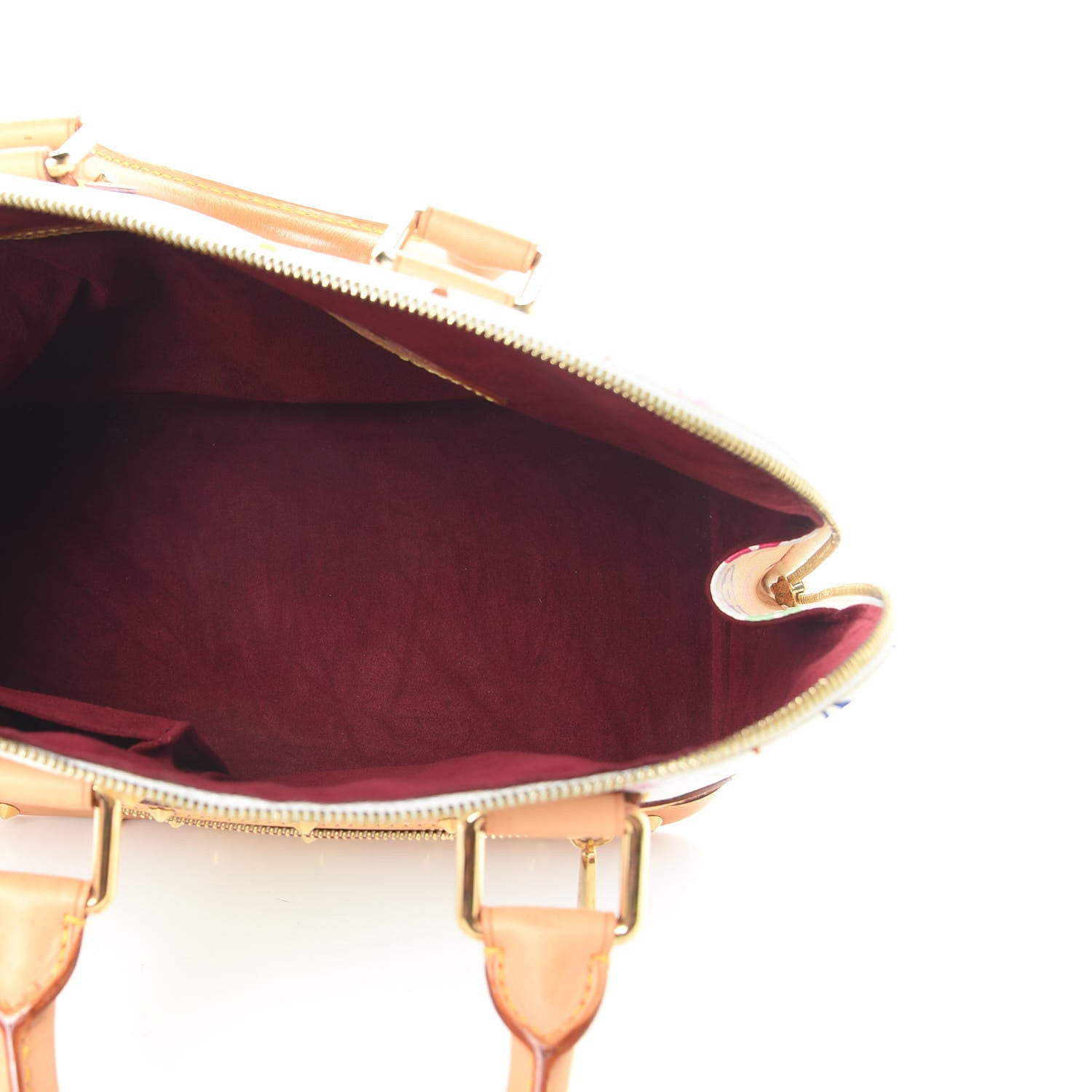 Louis Vuitton Monogram Multicolor Alma White 5 of 17