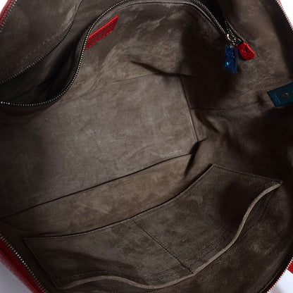 Louis Vuitton Cuir Taurillon Soft Lockit PM Rubis 5 of 7