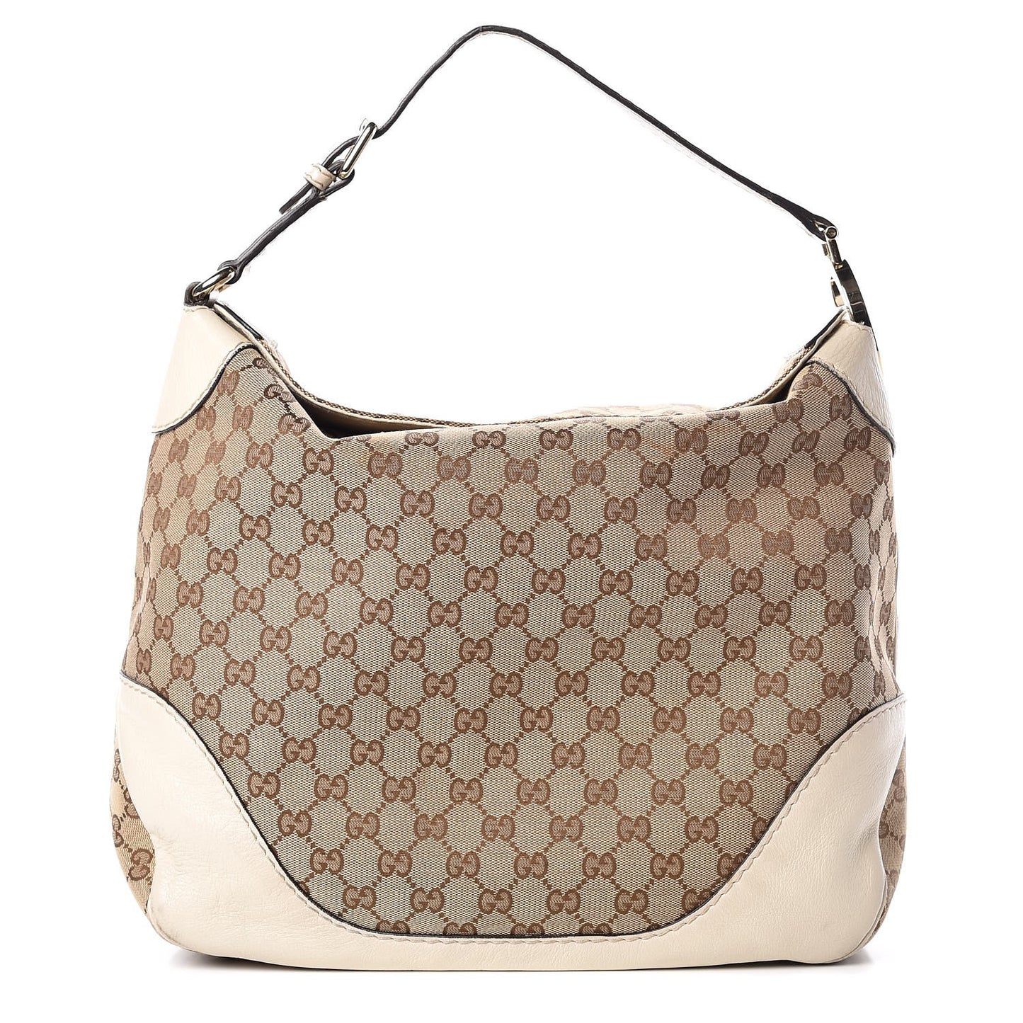 Monogram Medium Charlotte Hobo Off White