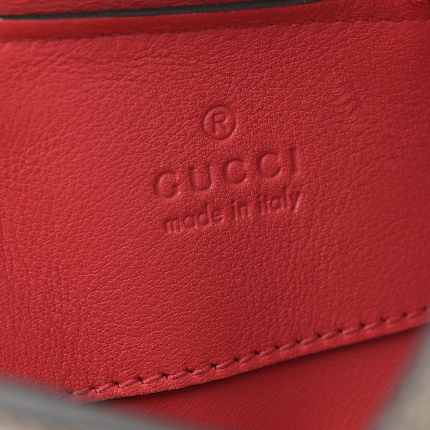 Gucci GG Supreme Monogram Love Heart Valentines Day Mini Padlock Heart Bag Beige Ebony New Geranium 10 of 21