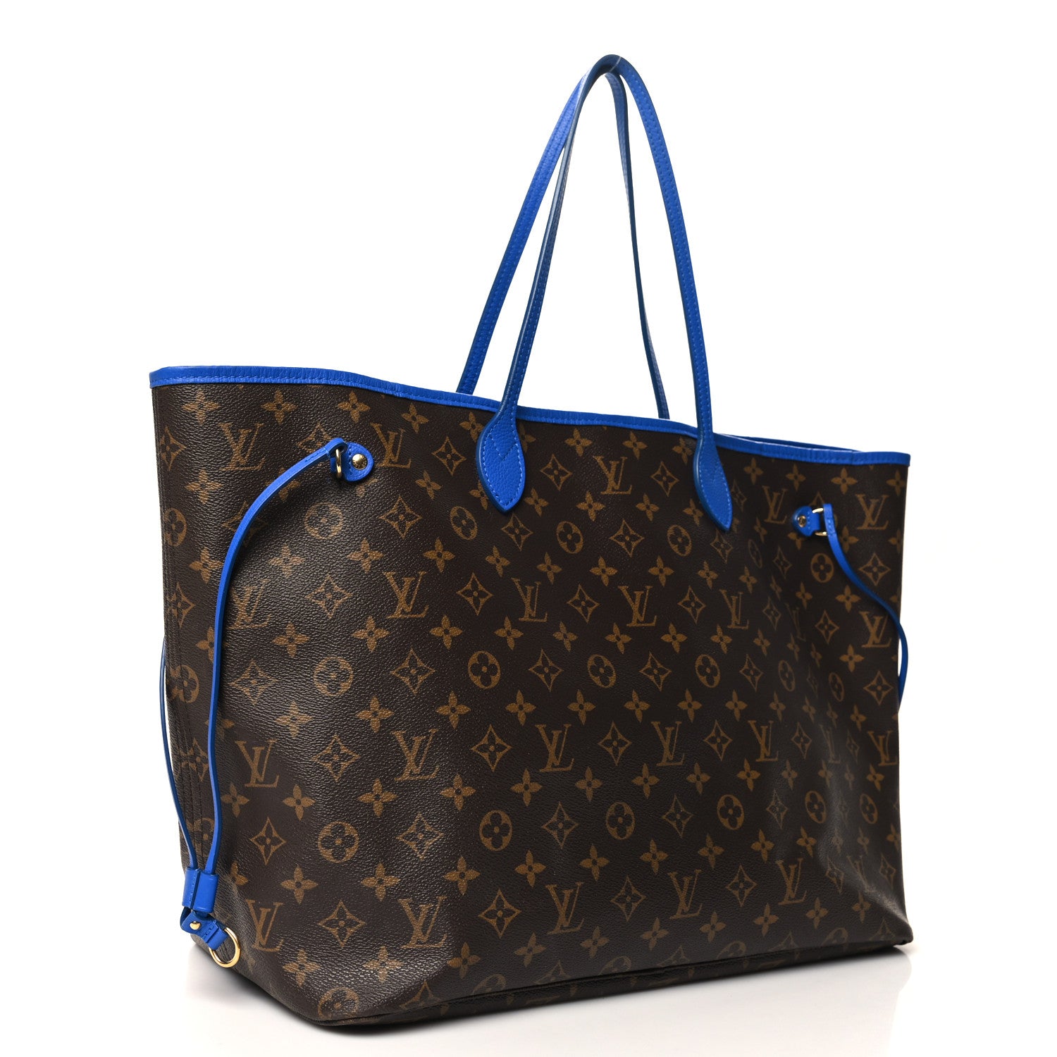 Louis Vuitton Monogram Articles de Voyage Ikat Neverfull GM Grand Blue 3 of 9