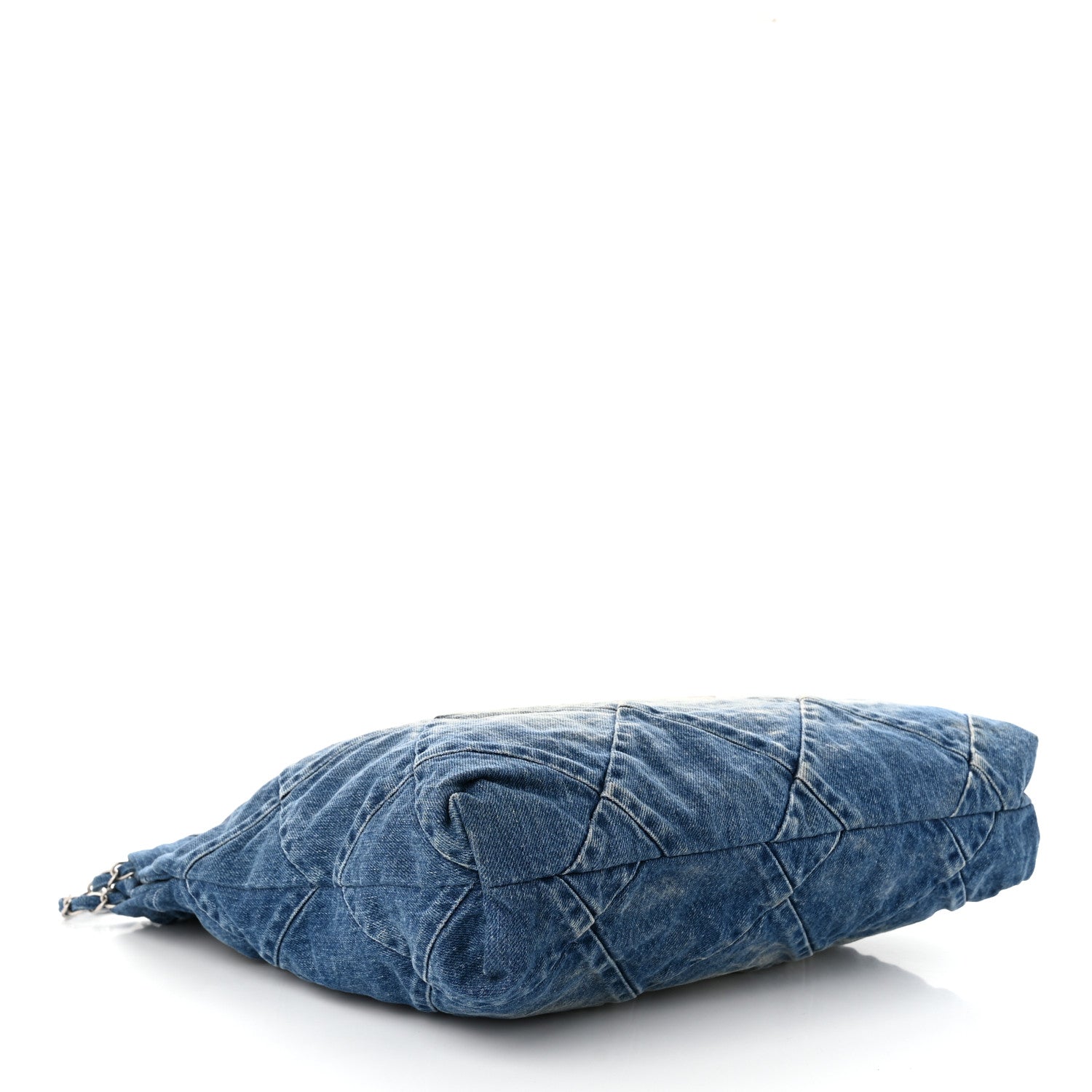Chanel Denim Quilted Chanel 22 Blue 5 of 11