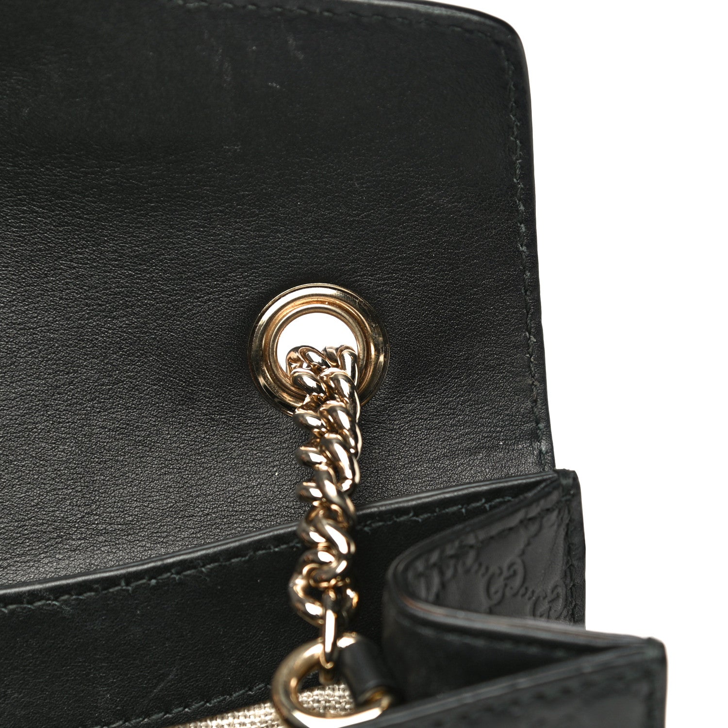 Gucci Microguccissima Mini Emily Shoulder Bag Black 10 of 19