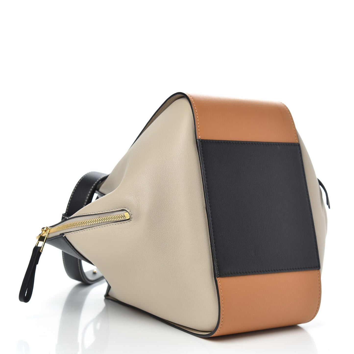 Calfskin Small Hammock Shoulder Bag Amber Light Oak