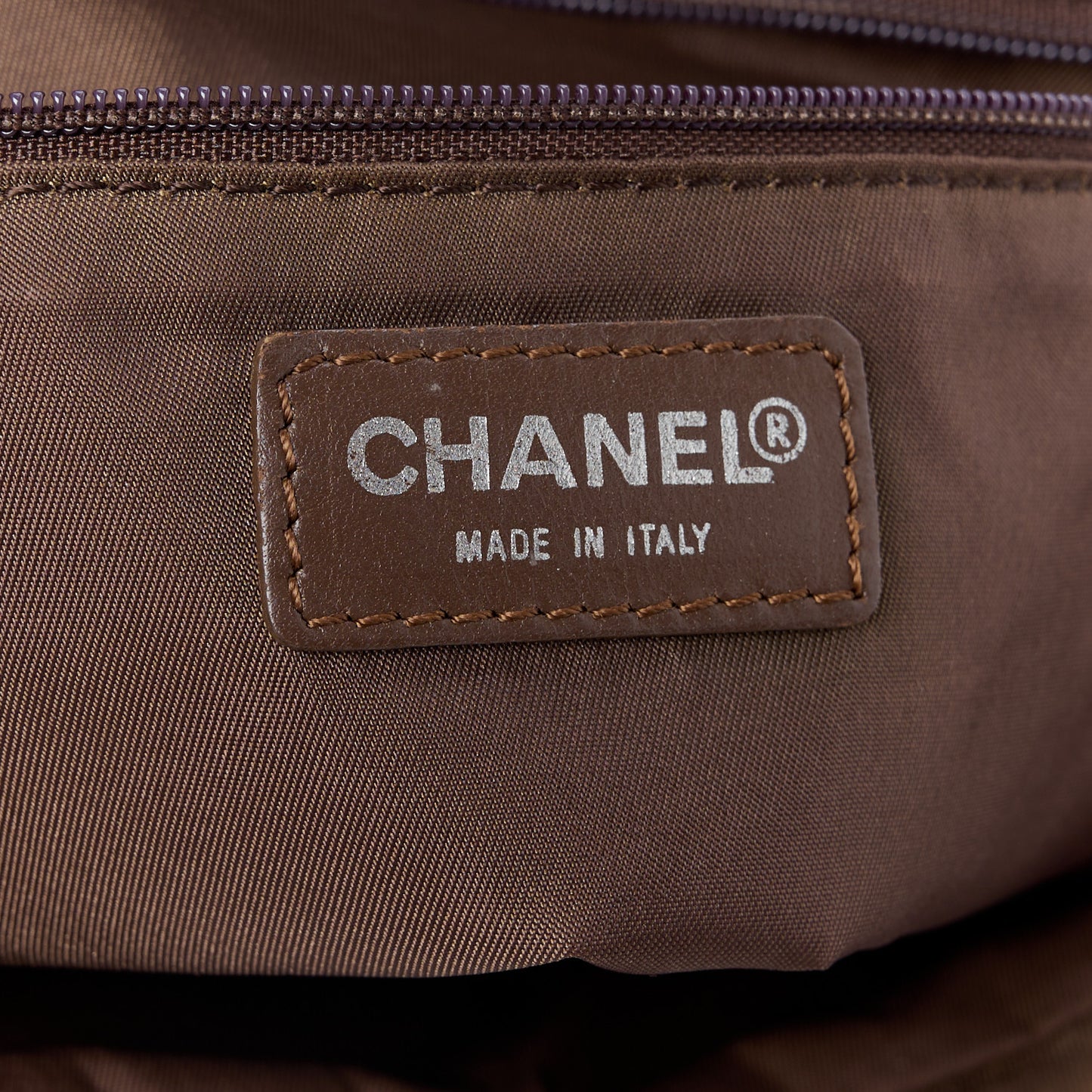 Nylon Mini Travel Tote Brown