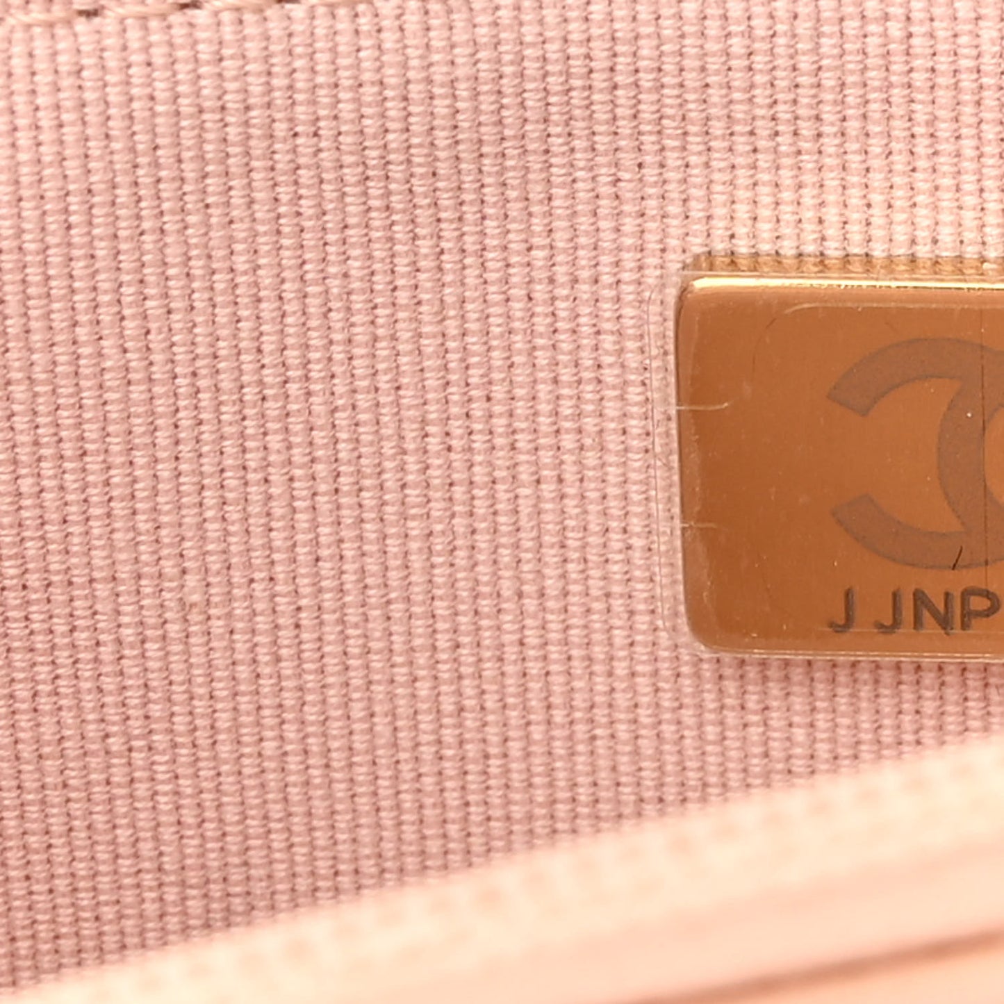 Lambskin Quilted Sweet Camellia Wallet on Chain WOC Light Beige