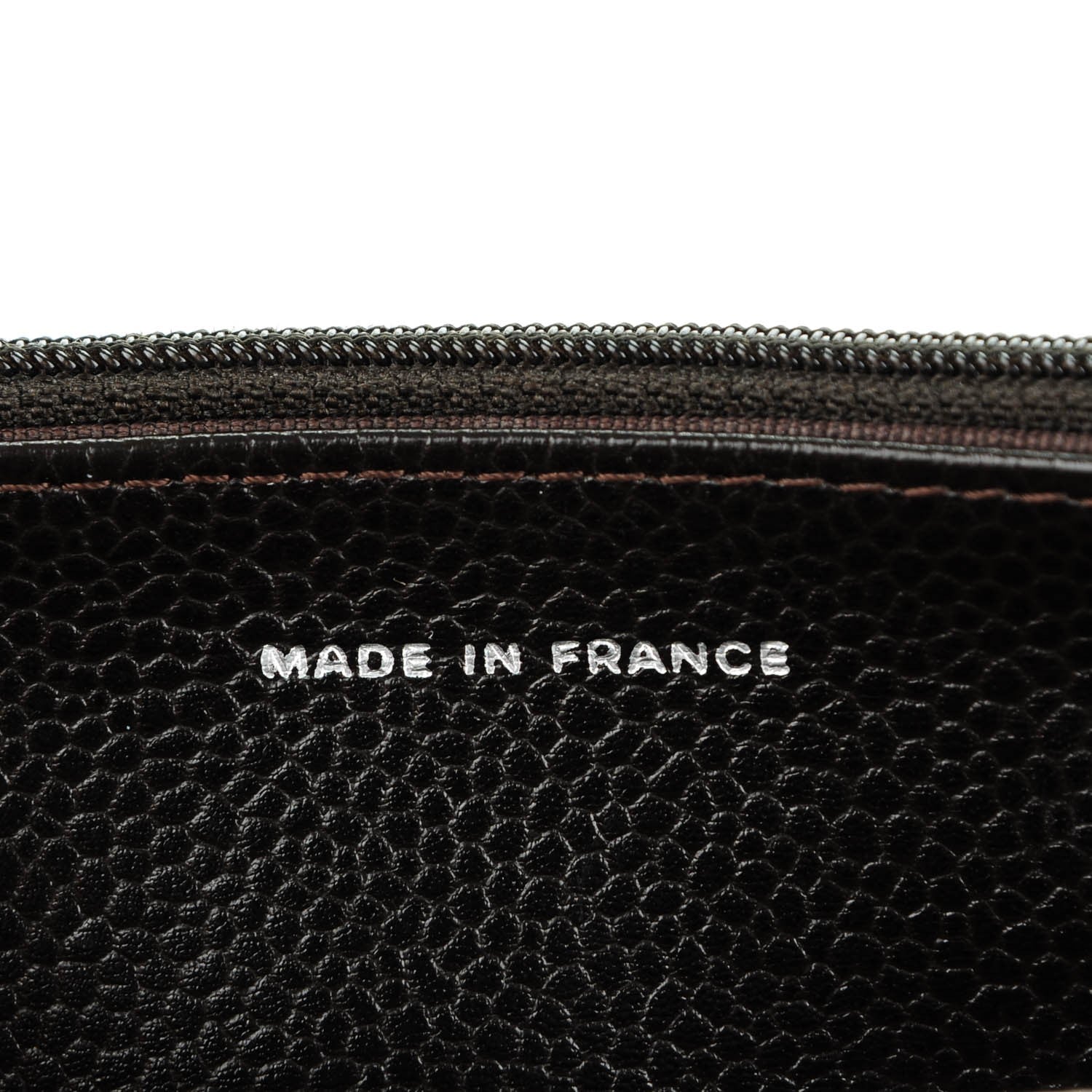 Chanel Caviar Timeless CC Wallet On Chain WOC Dark Brown 7 of 9