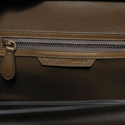 Celine Drummed Leather Micro Tri-Color Luggage 7 of 9