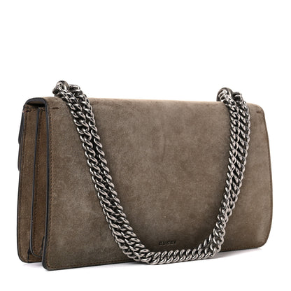 Gucci Suede Small Dionysus Shoulder Bag Taupe 3 of 11