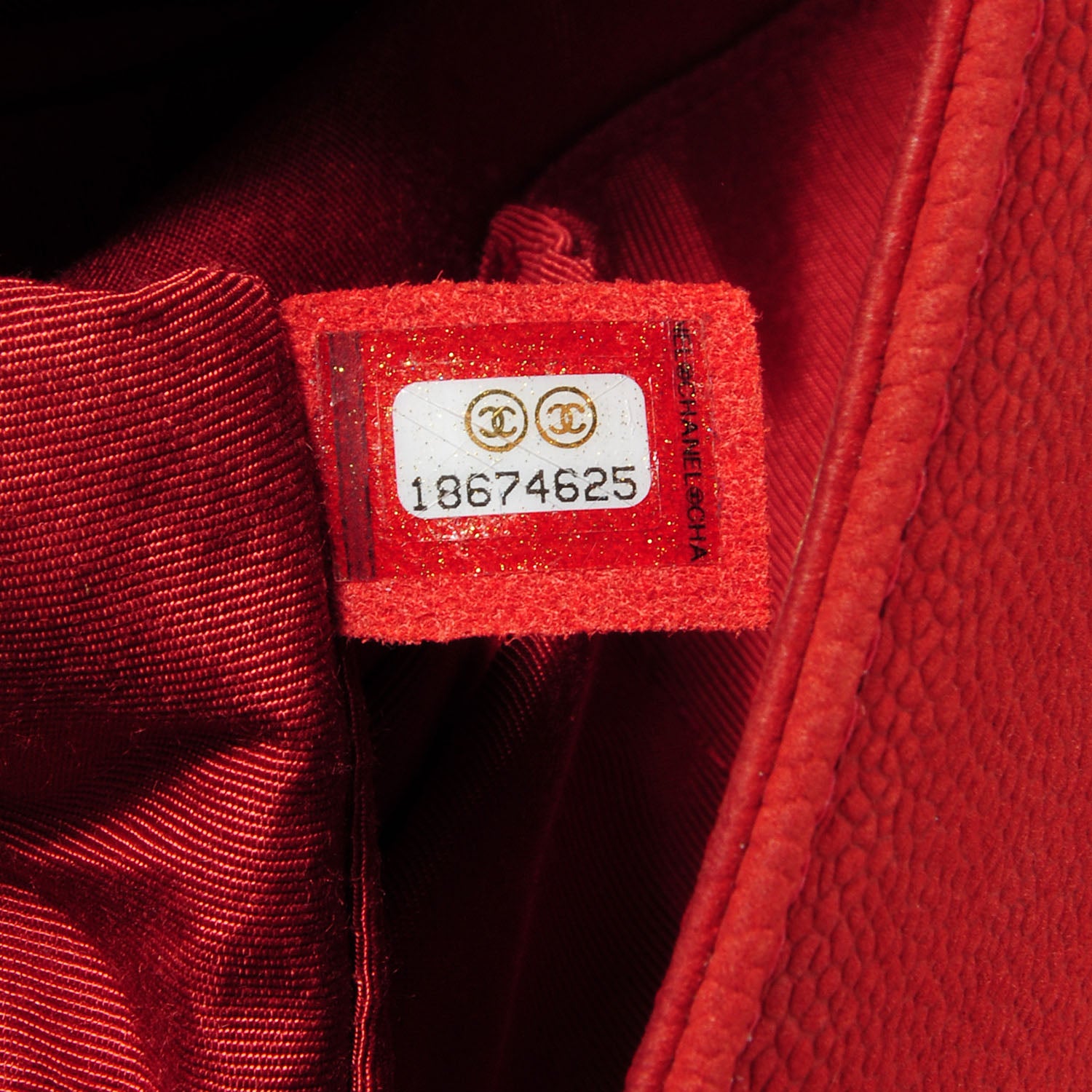 Chanel Matte Caviar Quilted Large Boy Flap Red 8 of 8