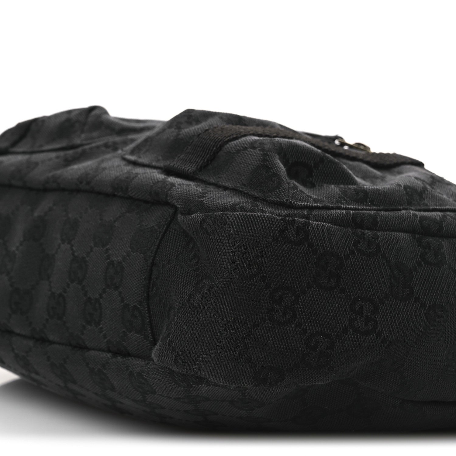 Gucci Monogram Double Pocket Messenger Bag Black 10 of 16