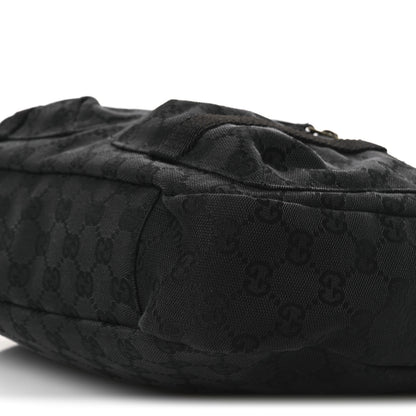 Gucci Monogram Double Pocket Messenger Bag Black 10 of 16