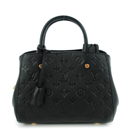 Louis Vuitton Empreinte Montaigne BB Black 1 of 7