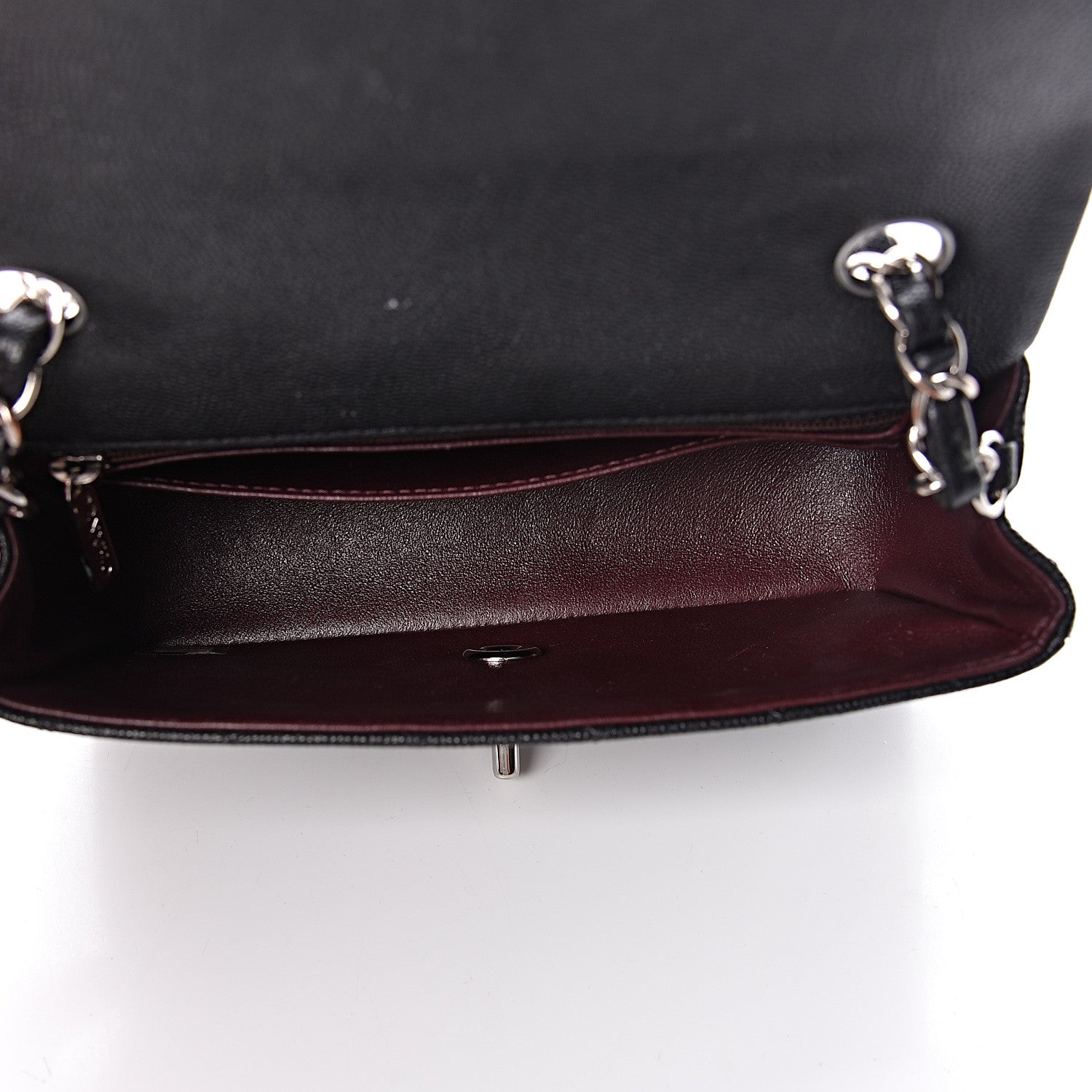 Chanel Caviar Quilted Mini Rectangular Flap Black 5 of 10