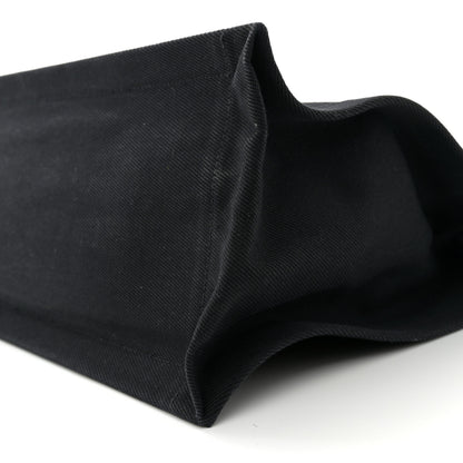 Saint Laurent Linen Calfskin Rive Gauche Tote Black 10 of 12