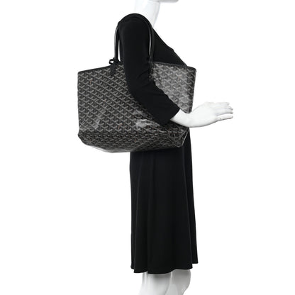 Goyard Goyardine Saint Louis PM Black 3 of 9