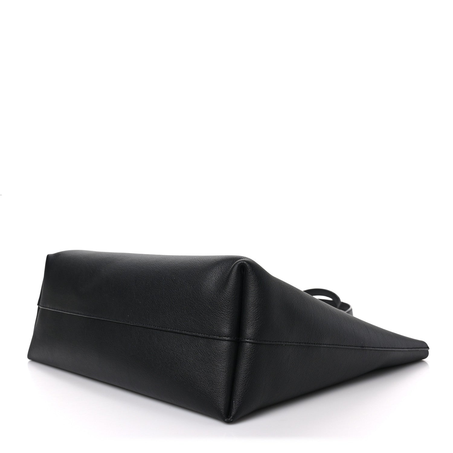 Saint Laurent Calfskin Large Shopping Tote Black 8 of 8