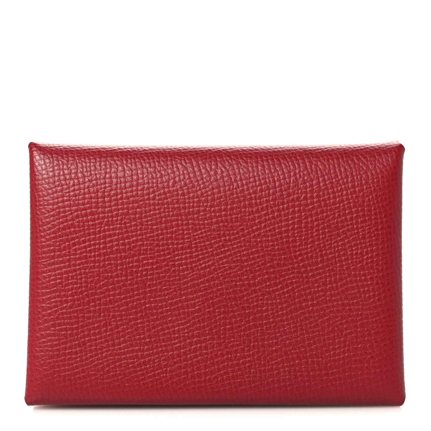 Hermes Epsom Verso Calvi Duo Card Case Rouge Grenat Mauve Sylvestre 1 of 7