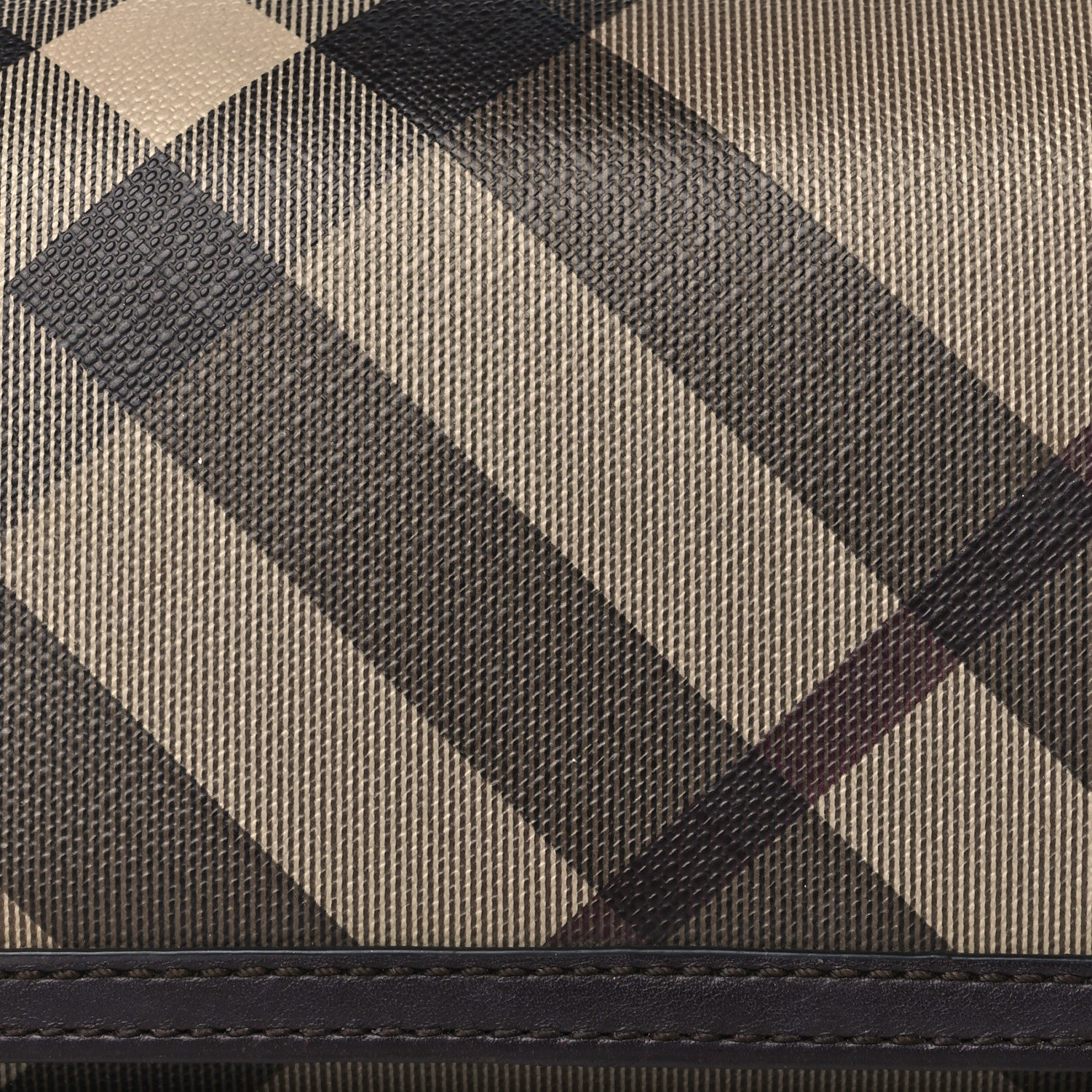 Burberry Smoked Check Penrose Continental Wallet Brown 7 of 7