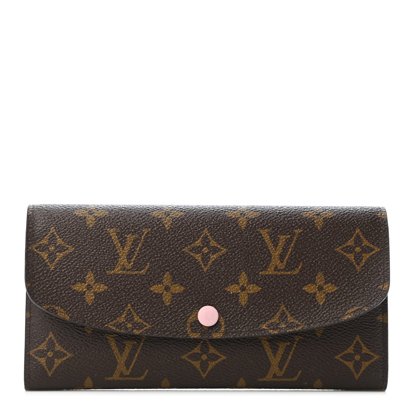 Monogram Emilie Wallet Rose Ballerine