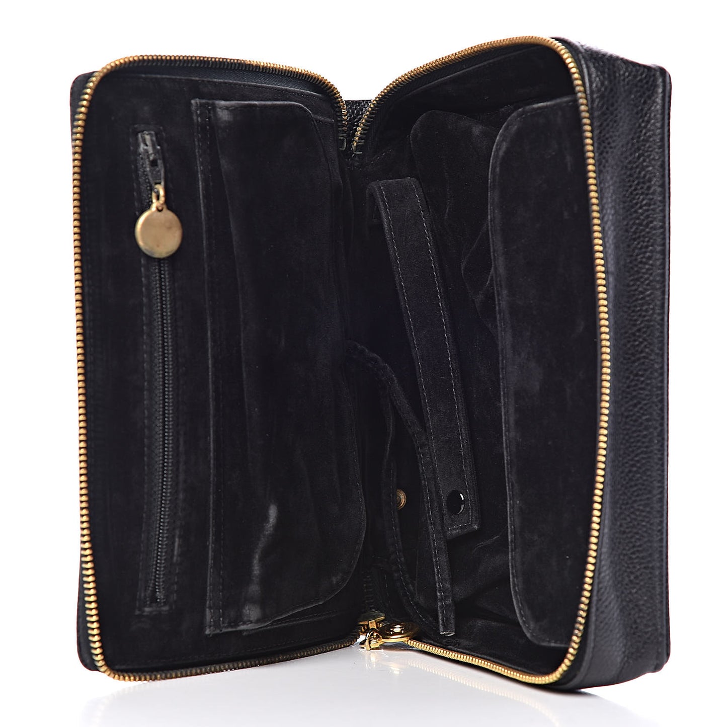 Caviar Jewelry Travel Case Black
