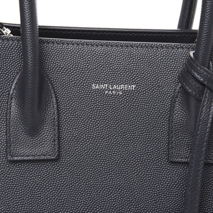 Saint Laurent Grain De Poudre Baby Sac De Jour Dark Smog 5 of 8
