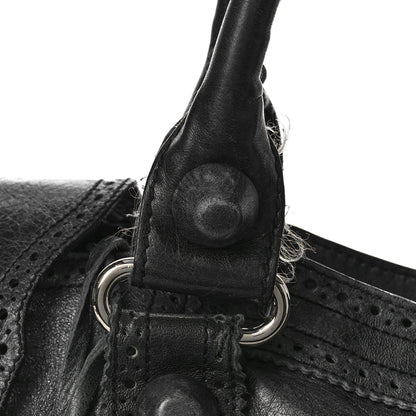 Balenciaga Agneau Giant Brogues Hardware City Black 13 of 27