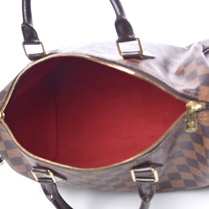 Louis Vuitton Damier Ebene Speedy Bandouliere 30 5 of 11