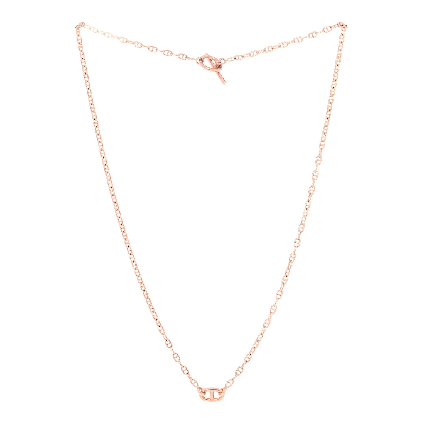 18K Rose Gold TPM Farandole Pendant Necklace SH