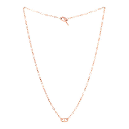 Hermes 18K Rose Gold TPM Farandole Pendant Necklace SH 3 of 5