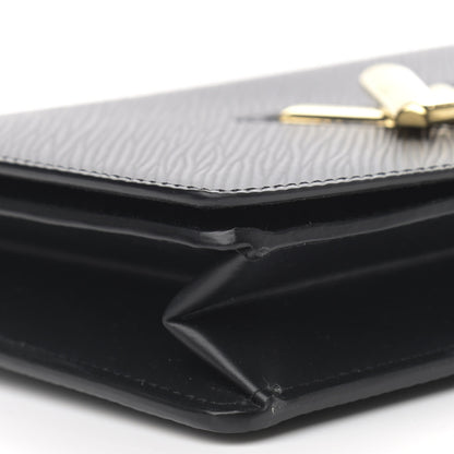 Louis Vuitton Epi Twist Belt Chain Wallet Black 8 of 9