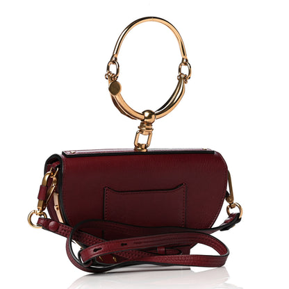 Chloe Calfskin Small Nile Bracelet Minaudiere Bag Plum Purple 3 of 18