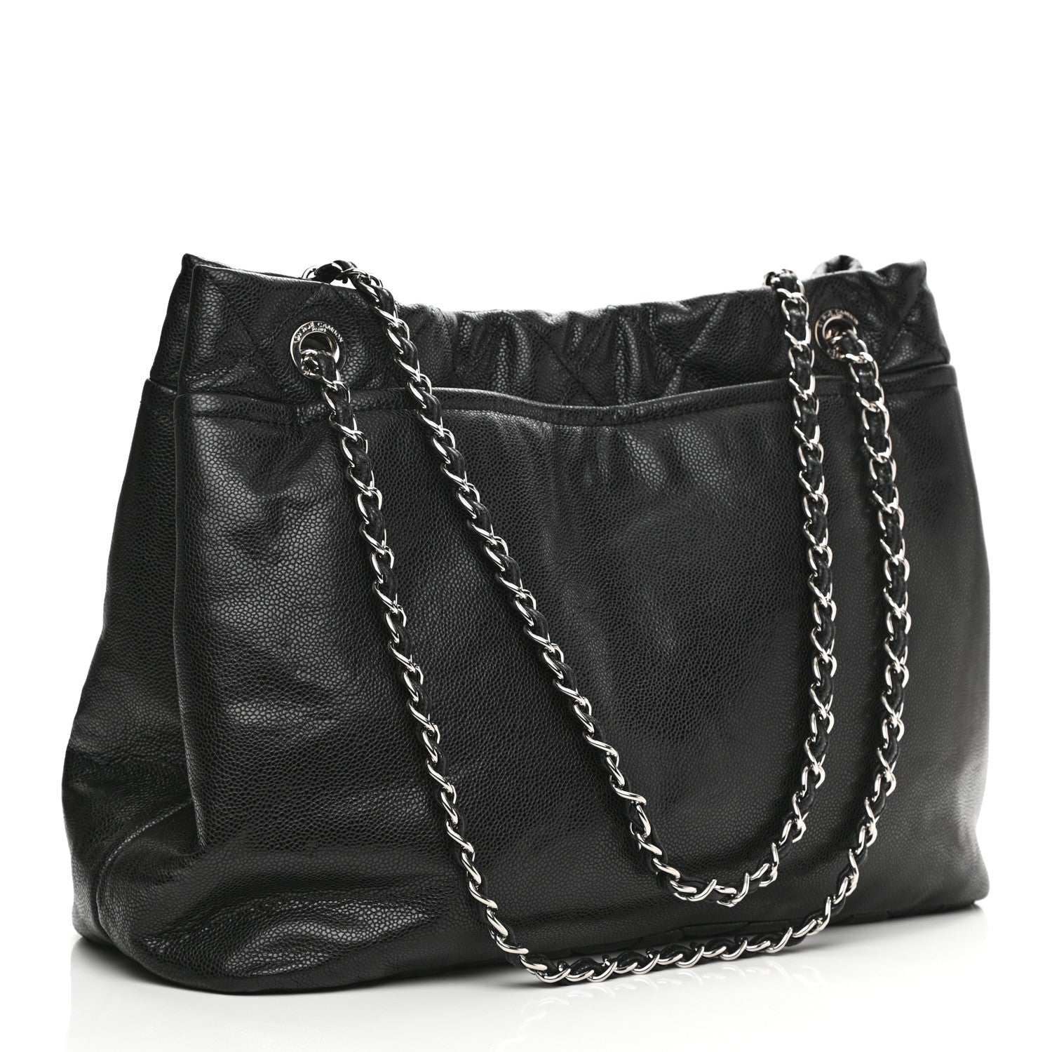 Chanel Caviar Timeless CC Soft Tote Black 3 of 11