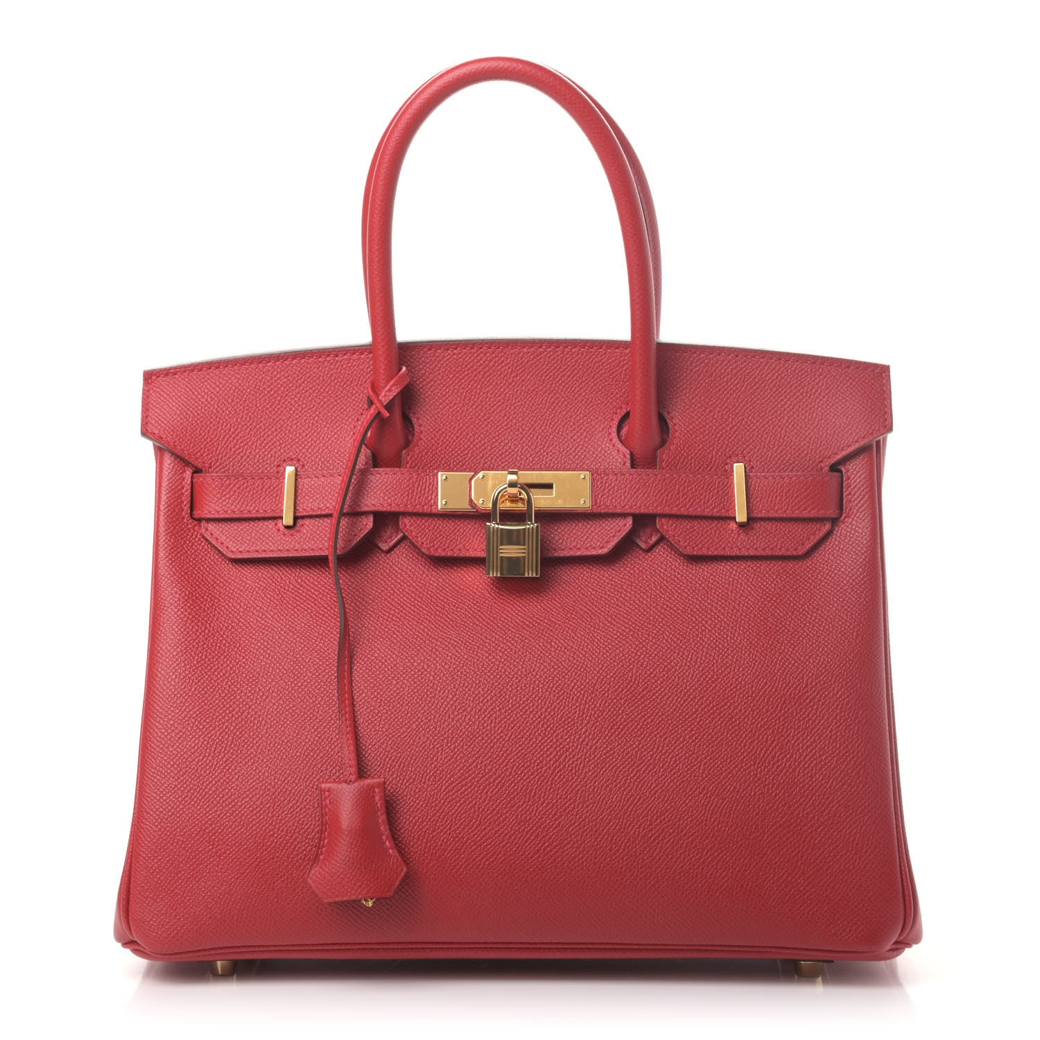 Hermes Epsom Birkin 30 Rouge Casaque 1 of 13