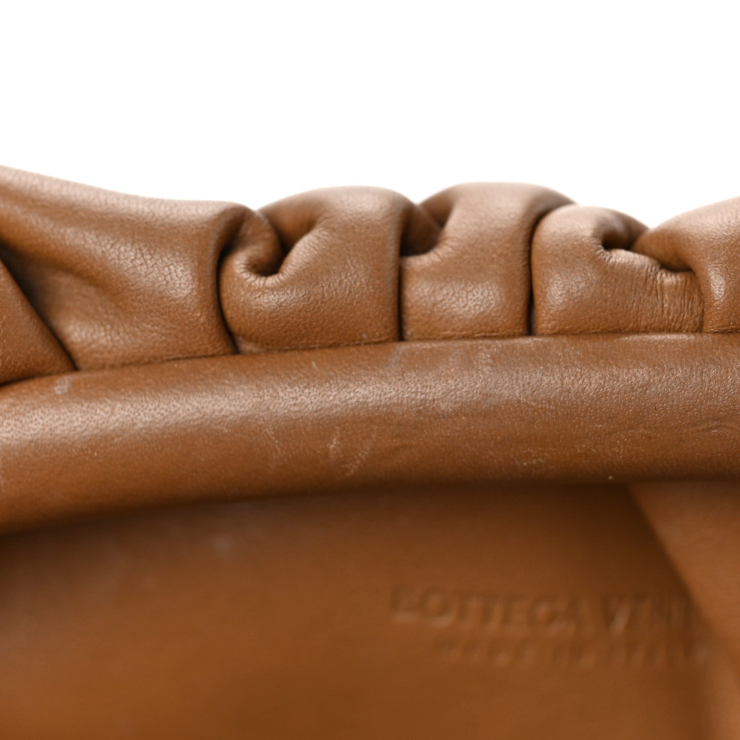 Butter Calfskin The Mini Pouch Camel
