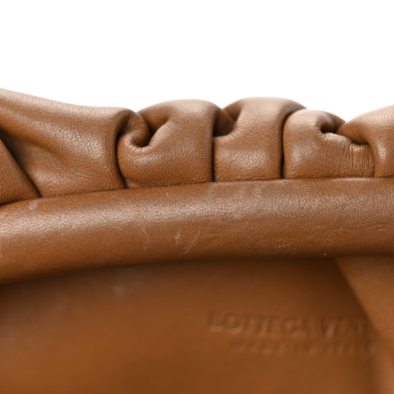 Bottega Veneta Butter Calfskin The Mini Pouch Camel 7 of 7
