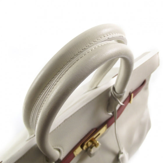 Hermes Swift Custom Birkin 35 White 6 of 10