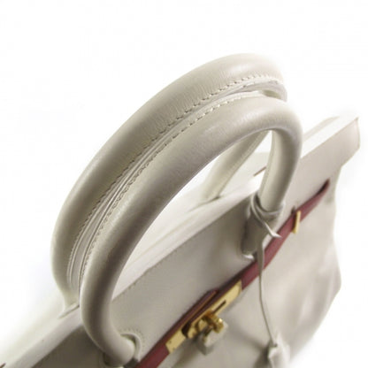 Hermes Swift Custom Birkin 35 White 6 of 10