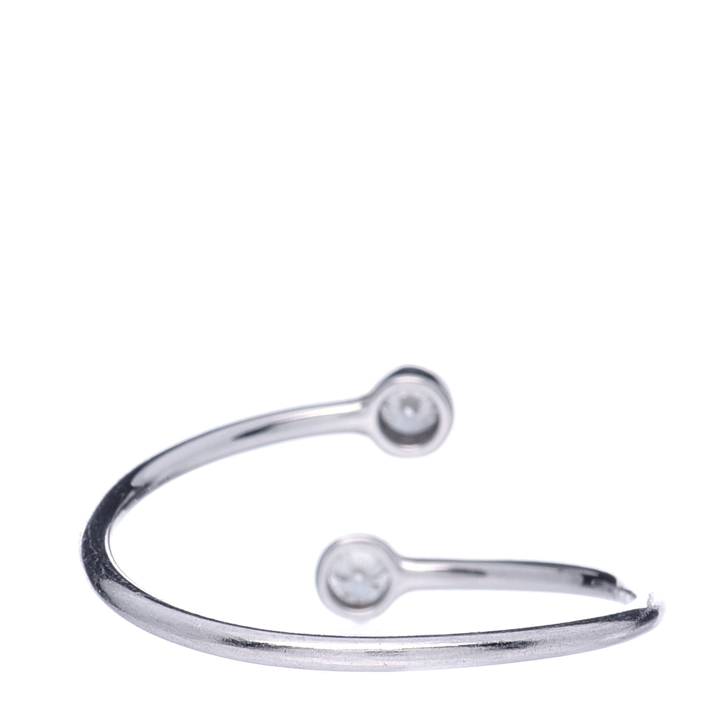 Platinum Diamond Elsa Peretti Hoop Ring 52 6