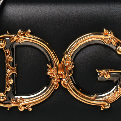 Dolce & Gabbana Nappa Mini DG Girls Shoulder Bag Black 6 of 9