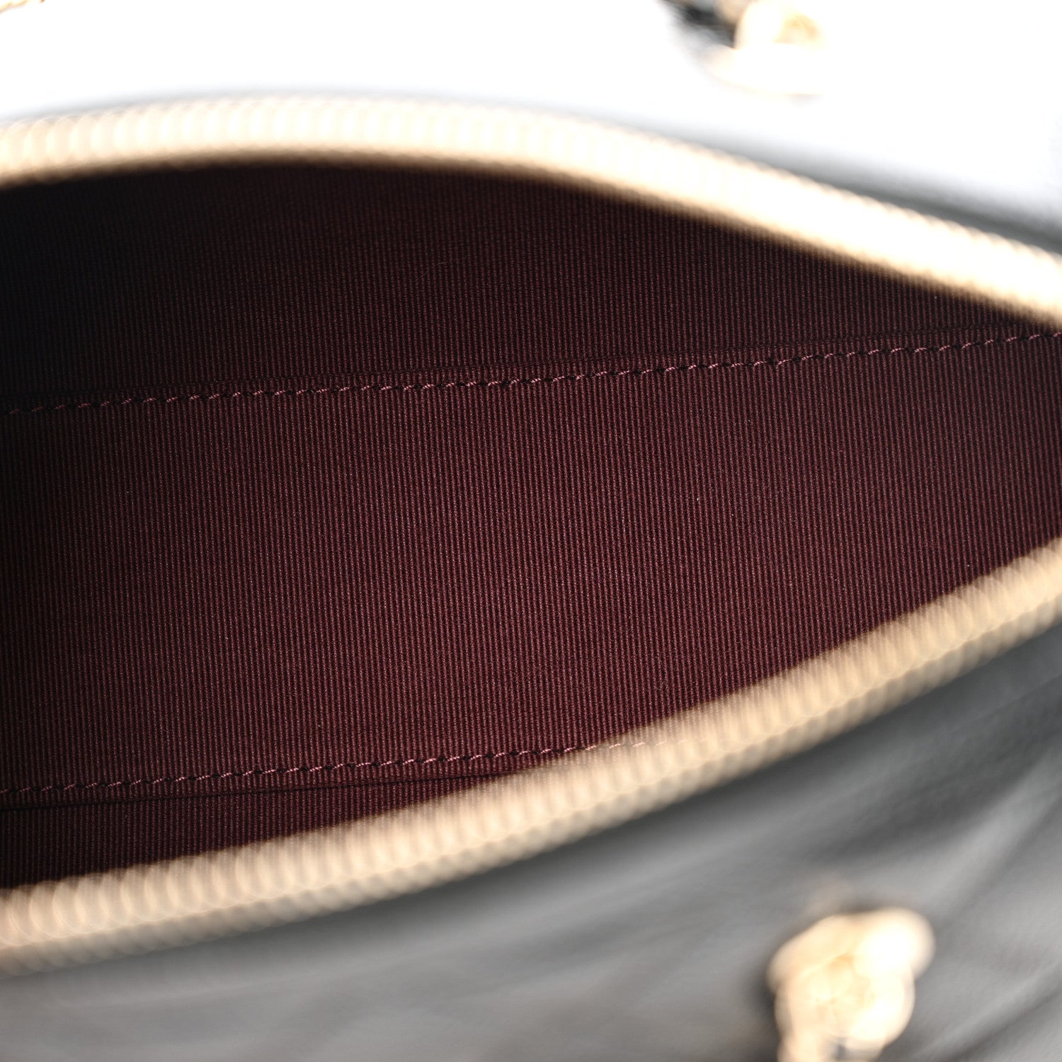 Chanel Caviar Quilted Barrel Clutch With Chain  Black 5 of 11