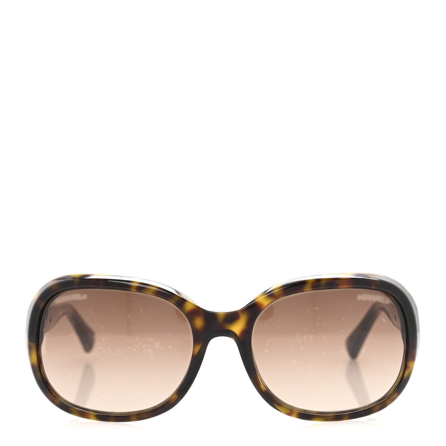Chanel Acetate CC Sunglasses 5286 Havana Brown 2 of 8
