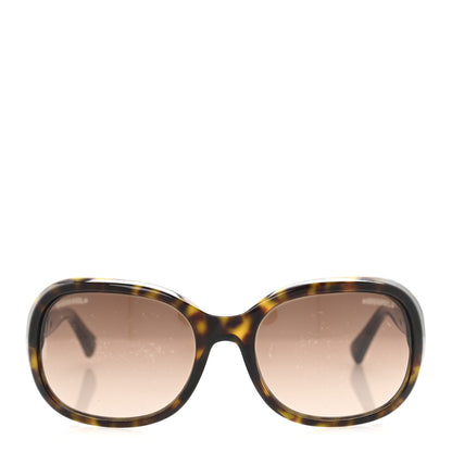Chanel Acetate CC Sunglasses 5286 Havana Brown 2 of 8