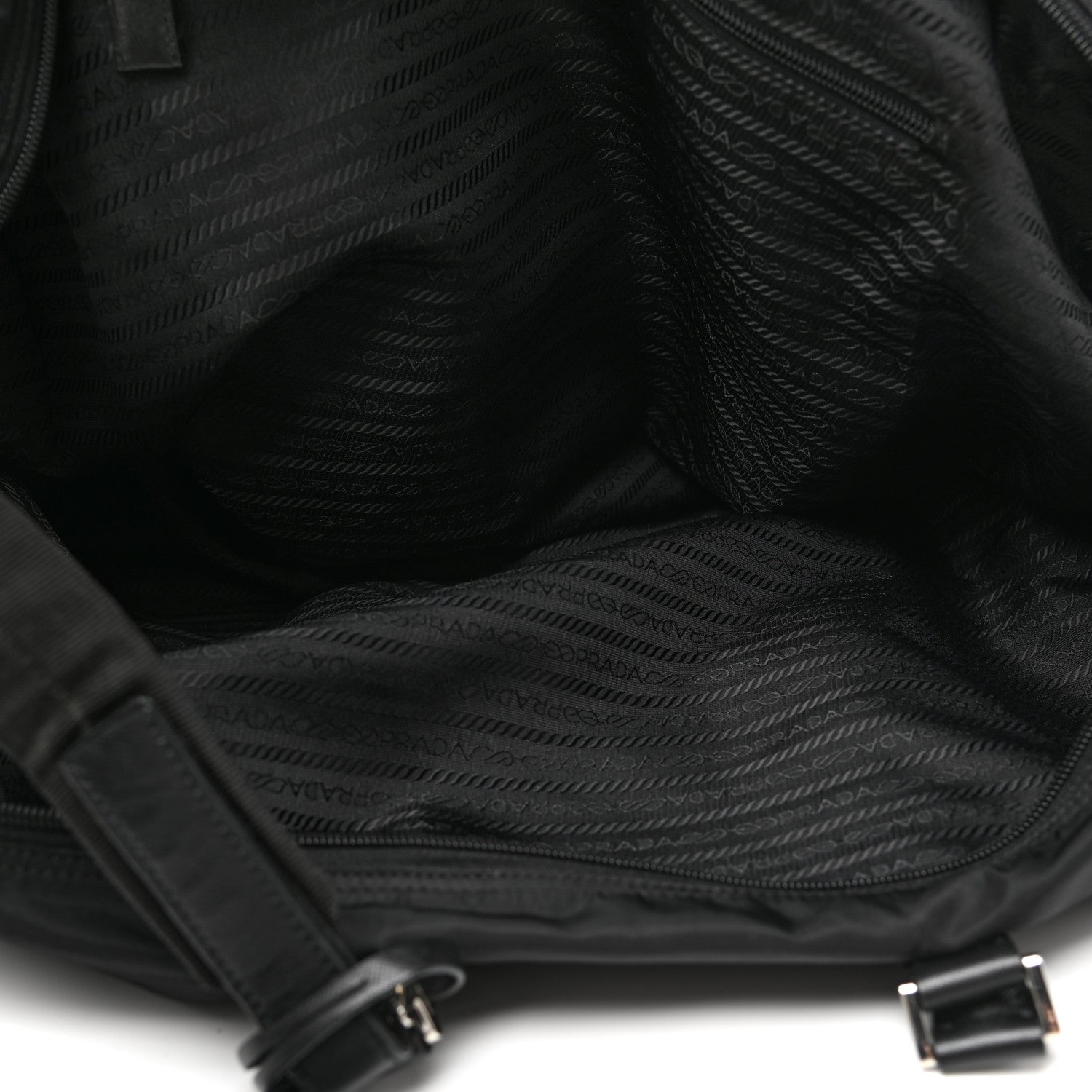 Prada Nylon Viaggio Duffle Black 5 of 9