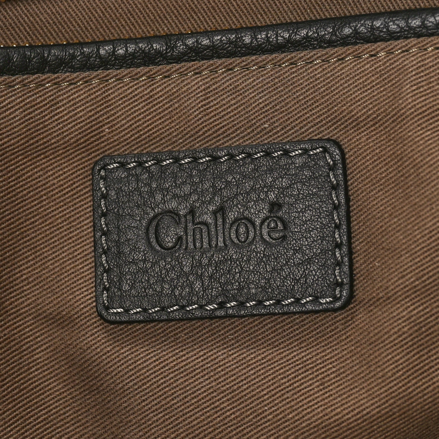 Chloe Calfskin Large Marcie Satchel Black 6 of 9