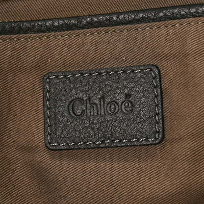 Chloe Calfskin Large Marcie Satchel Black 6 of 9