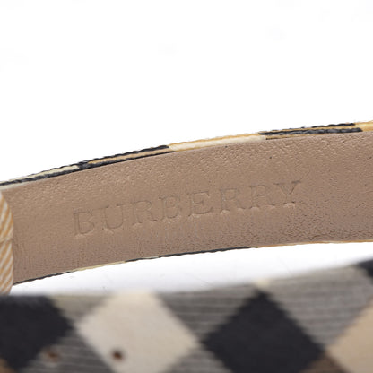 Burberry Stainless Steel Calfskin 24mm Nova Check Quartz Watch BU2016 6 of 7